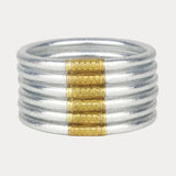 Silver All Weather Bangles® (Set of 6) | Serenity Prayer