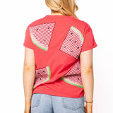 Red Gingham Watermelon Tee | Queen Of Sparkles
