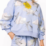 Blue Airplanes In Sky Sweatshirt | Queen Of Sparkles