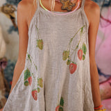 Strawberry Lana Tank | Pebble