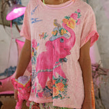 Special Delivery Tee | Azalea Dip Dye