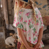 Berry Little Archer Tee | Wild Strawberries