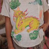 Yeats Magic Dragon Tee | Moonlight