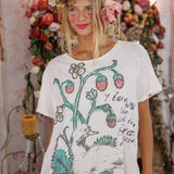 Ducks Love Strawberries Tee | True