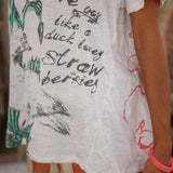 Ducks Love Strawberries Tee | True