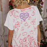 Ducks Love Strawberries Tee | True