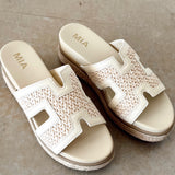 Caleena Sandals | Bone