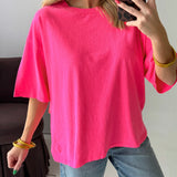 Tackle Tee | Hot Pink