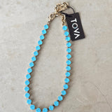 Oakland Necklace | Aquamarine Matt