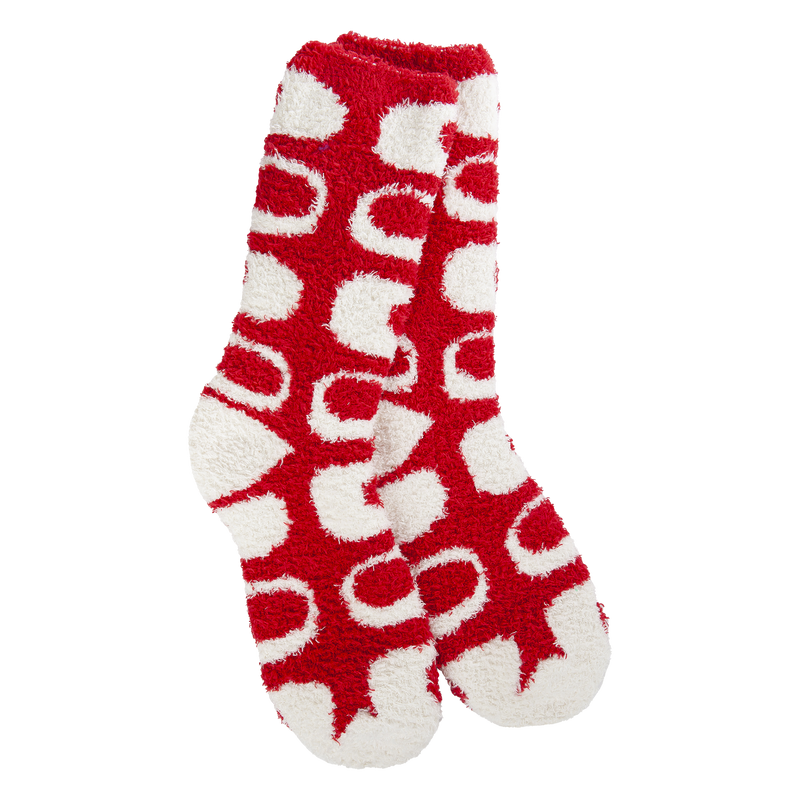 HOLIDAY KNIT PICKIN FIRESIDE CREW | RETRO GEO HOLIDAY