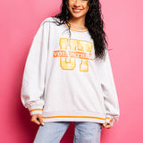 Licensed Grey Plaid UT Volunteers Sweatshirt | Queen Of Sparkles