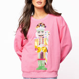 Pink Candyland Nutcracker Sweatshirt | Queen Of Sparkles