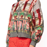 Multi Store At Christmas Time Window Display Cardigan | Queen Of Sparkles