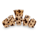 Teleties Classic Hair Clip - Large | Blonde Tortoise