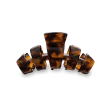 Teleties Classic Hair Clip - Small | Tortoise