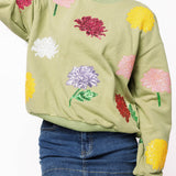 Moss Green Multi Mums Sweatshirt | Queen Of Sparkles