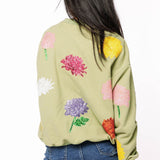 Moss Green Multi Mums Sweatshirt | Queen Of Sparkles