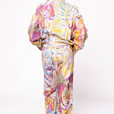 Rainbow Multi Abstract Tiger Sweatshirt | Queen Of Sparkles
