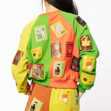 Colorblock Fall Stamp Short | Queen Of Sparkles