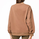 Brown Queen Of Coffee Sweatshirt | Queen Of Sparkles