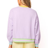 Lavender Easter Egg & Flower Basket Sweatshirt | Queen Of Sparkles