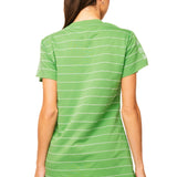 Green Football Field Queen Card Logo Tee Dress | Queen Of Sparkles