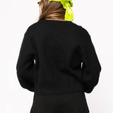 Black Rainbow Skeleton Button Up Cardigan | Queen Of Sparkles