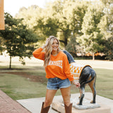 Tennessee Sweater Top | Orange