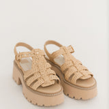 Latice Sandals |  Light Natural Knit