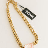 TOVA Darcy Necklace | Ultra Chiffon Moonlight