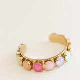 TOVA Keira Cuff | Ultra White Opal Mix