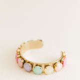 TOVA Keira Cuff | Ultra White Opal Mix