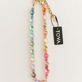 TOVA Jean Necklace AG | Fairy Dust Mix