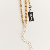 TOVA Cara Necklace AG | Clear