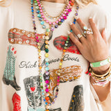 Vanessa Necklace | Watermelon Mix Pop