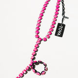 Tova LA Necklace | Smut Ultra Fuchsia