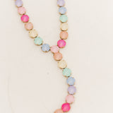 LA Necklace | Ultra White Opal Mix