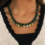 Bonnie Necklace | AG Forest Green Green Ombre