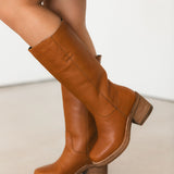 Vagabond Leather Boot | Tan