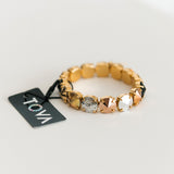 Croatia Stretch Bracelet | Mixed Metal