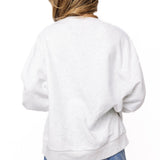 Grey 'Mahjong Queen' QOS Card Tile Sweatshirt | Queen Of Sparkles