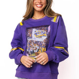 Licensed LSU Mascot Image Sweatshirt | Queen Of Sparkles