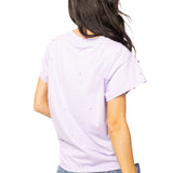 Lavender Jewel QOS Card Logo Tee | Queen Of Sparkles