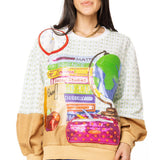 Multi School Books, Pencil Bag & Globe Sweatshirt | Queen Of Sparkles