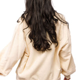 Beige School Books Sweatshirt | Queen Of Sparkles