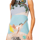 Multi Girl On Hammock Beach Knit Tank Dress | Queen Of Sparkles