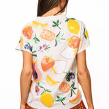 Light Blue Multi Fruit Tee | Queen Of Sparkles