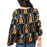 Licensed Tennessee Knit In Rhinestone Sport Stripe Sweater | Queen Of Sparkles