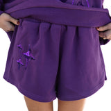 Purple QOS Sparkle Logo Short | Queen Of Sparkles