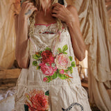 Burch Floral Love Overalls | Moonlight